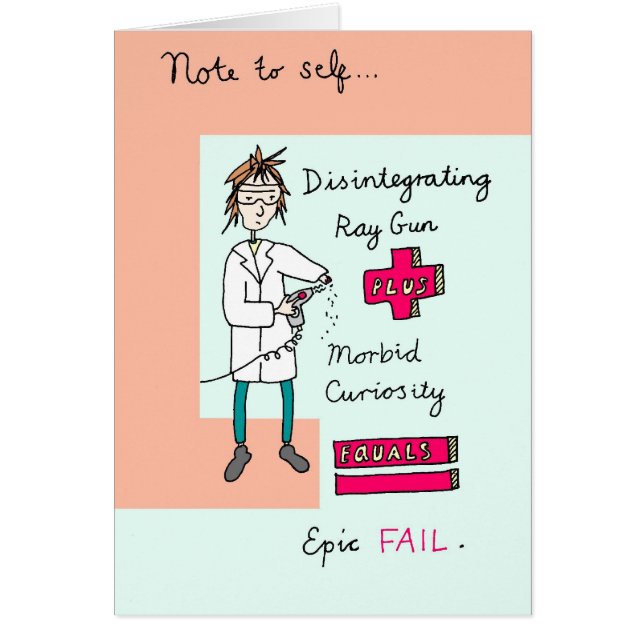 WTF? nr. 2 Hälsningskort (Framsidan)