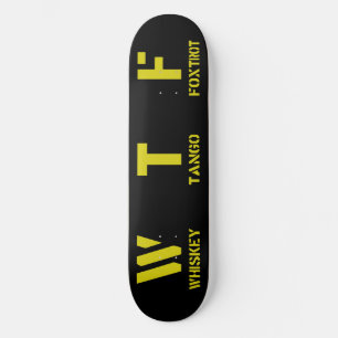 WTF OLD SCHOOL SKATEBOARD BRÄDA 18 CM
