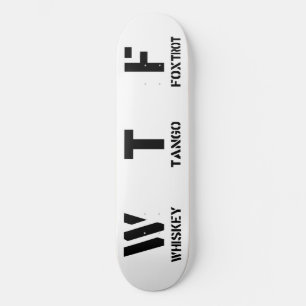 WTF OLD SCHOOL SKATEBOARD BRÄDA 18 CM