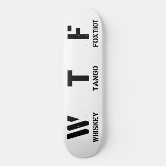 WTF OLD SCHOOL SKATEBOARD BRÄDA 18 CM