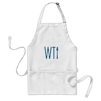 WTF - Vad dela sighumormerchandisen Förkläde