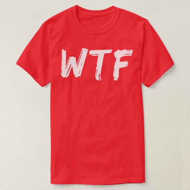 WTF Vad den finniga Sarkastiska sötsofferten 1 T Shirt (Design framsida)