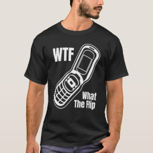 WTF Vad Vänd Mobil Vänd Mobilt T Shirt