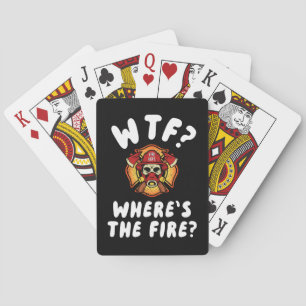 WTF Var är brandmannen? Casinokort
