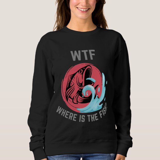 WTF var är fisken T Shirt (Framsida)
