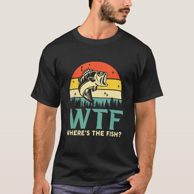 WTF Var är fisken? T Shirt (Framsida)