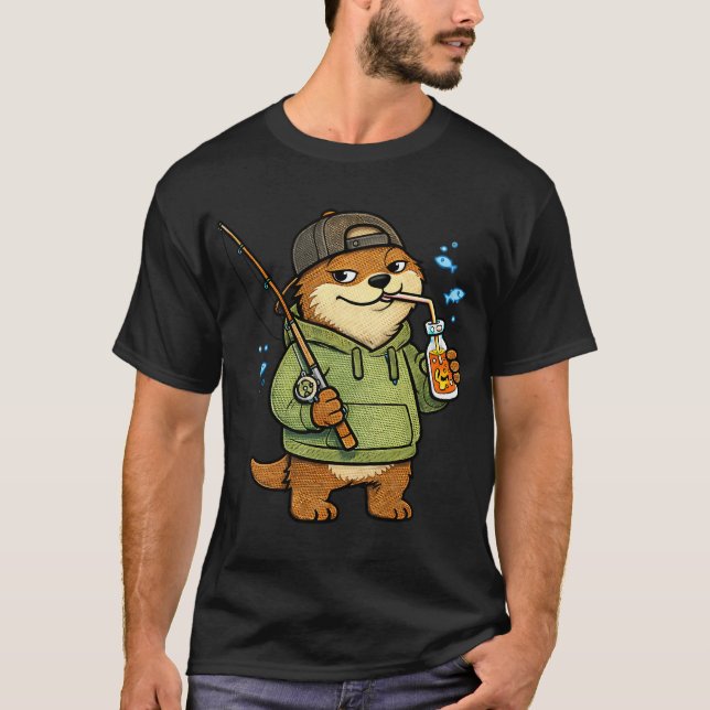WTF Var Är Fisken T Shirt (Framsida)