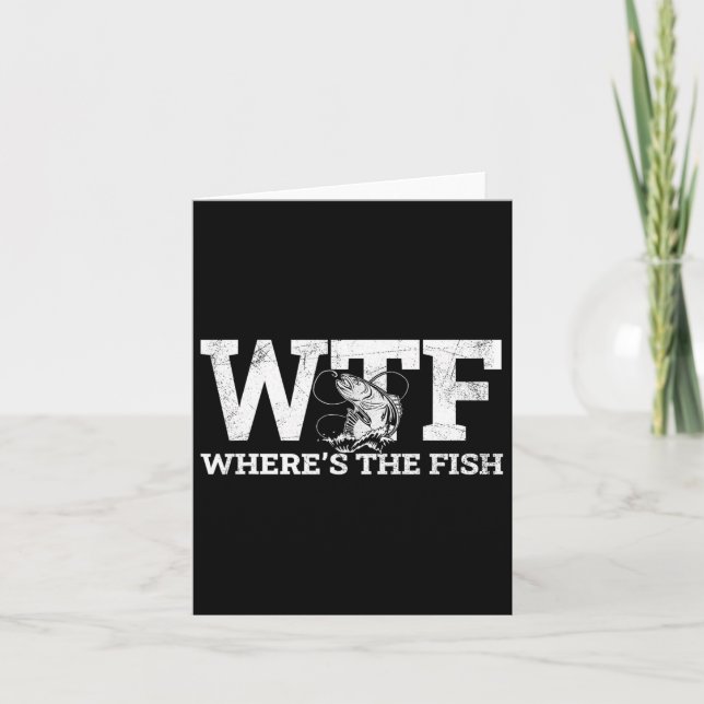 WTF - Var är fiskets finstift? Kort (Framsida)