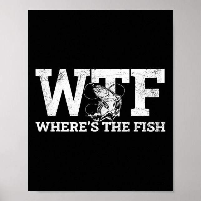 WTF - Var är fiskets finstift? Poster (Framsidan)