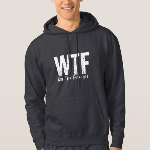 WTF: Vin Ansikte-off (Hockey) Hoodie