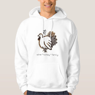 WTF Vin Turkey Family Hoodie