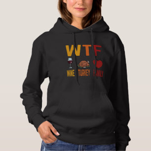 WTF Vin Turkey Family Thanksgiving T Shirt