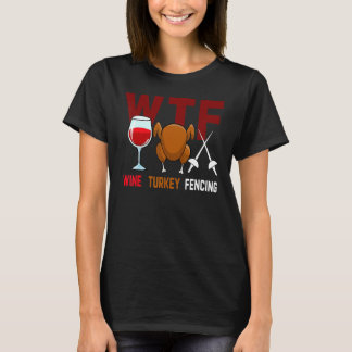 WTF Vin Turkey Family Vin Thanksgiving Day T Shirt