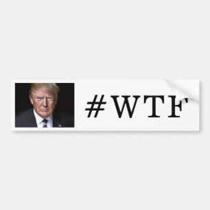 #WTFAnti-Donald trumf Bildekal