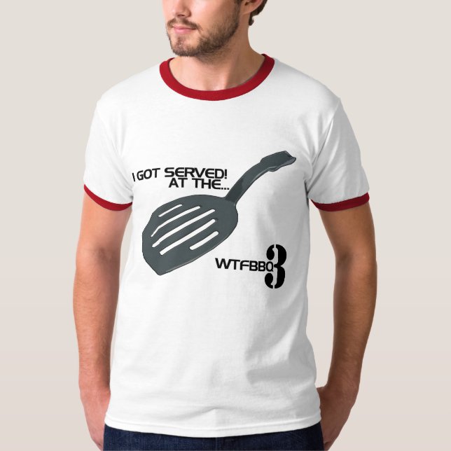 WTFBBQ-skjorta 4 Tee Shirt (Framsida)
