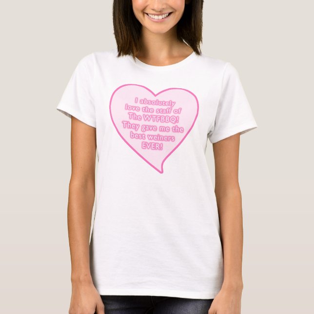WTFBBQ-skjorta 5 Tee Shirt (Framsida)