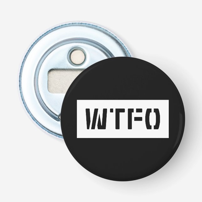 WTFO FLASKÖPPNARE (Framsidan)