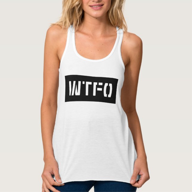 WTFO LINNE MED RACERBACK  (Framsida)