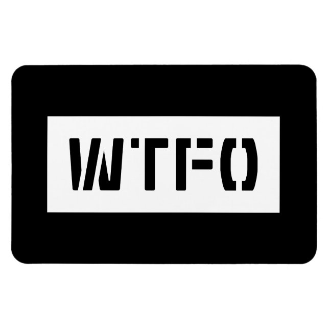 WTFO MAGNET (Horisontell)