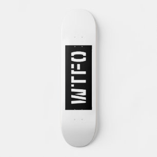 WTFO MINI SKATEBOARD BRÄDA 18,5 CM