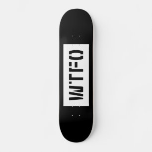 WTFO MINI SKATEBOARD BRÄDA 18,5 CM