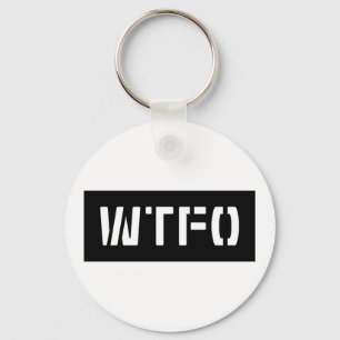 WTFO NYCKELRING