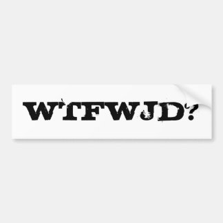 WTFWJD? BILDEKAL