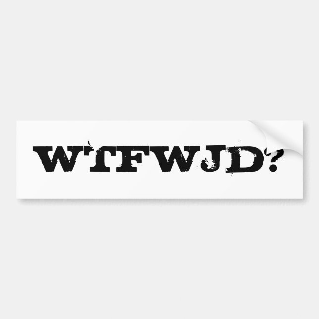 WTFWJD? BILDEKAL (Framsidan)