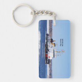WTGB 106-rektangulär akrylnyckelring i Morro Bay