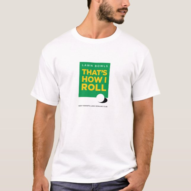 WTLBC ", som är hur jag rullar" - tänder (manar) Tee Shirt (Framsida)