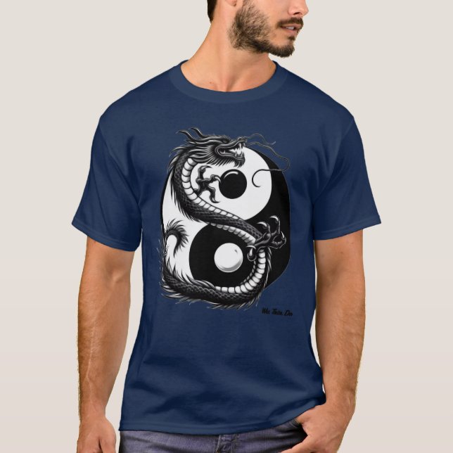 Wu Trin Do Avslappnad T-Shirt (Framsida)