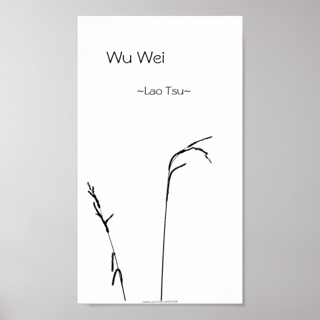 Wu Wei Poster (Framsidan)