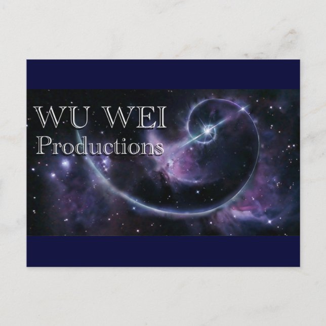 Wu Wei Productions Vykort (Framsida)