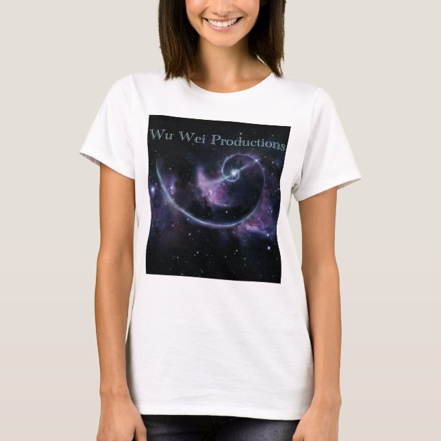 Wu Wei produktioner Tee Shirt (Framsida)