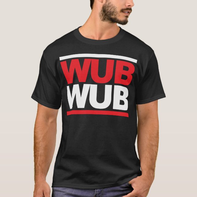 Wub Wub Dubstep kvadrerar Tröja (Framsida)