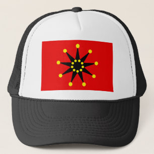 Wuchang flagga truckerkeps