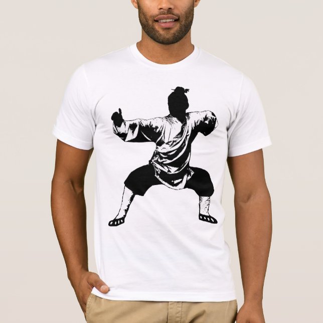 Wudang kung fuT-tröja T-shirt (Framsida)