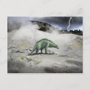 Wuerhosaurus Dinosaur Vykort