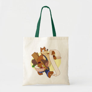 Wuffles hänger lös tygkasse