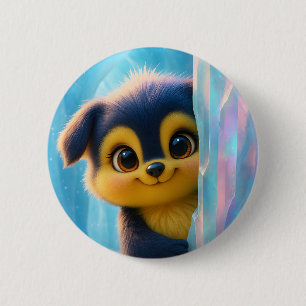 Wuffoo Molli Söt Kawaii Valp Isgrotta Knapp
