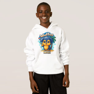 Wuffoo Molli Söt Kawaii Valp Tropisk Ö T Shirt