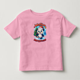 Wuffoo Poppi Glad Jul Kawaii 3D Högtid T Shirt