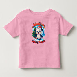 Wuffoo Poppi Merry X-mas Kawaii 3D Holiday T Shirt