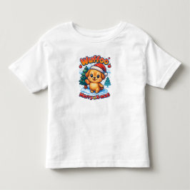 Wuffoo Roony God Jul Kawaii 3D Högtid T Shirt