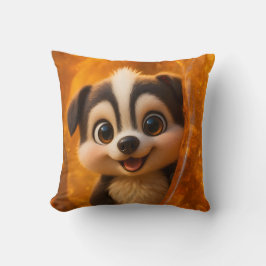 Wuffoo Surffie Cute Kawaii Puppy Amber Kudde