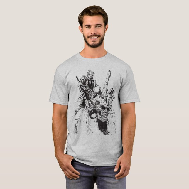 Wukong vs Yaksha T Shirt (Hel framsida)
