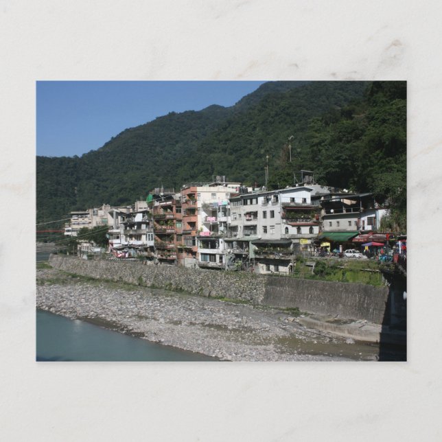 Wulai, Taipei County, Taiwan Vykort (Framsida)