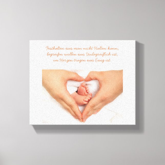 Wunderschöne Sternenkind Leinwand Canvastryck (Framsida)