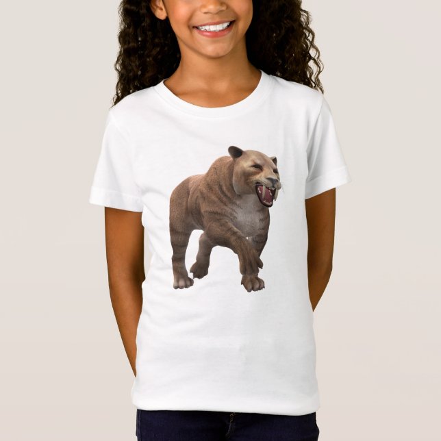 Wunderschöner Säbelzahntiger  T Shirt (Framsida)