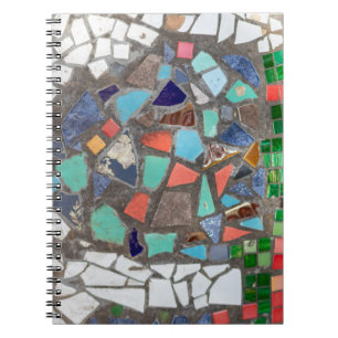 Wunderschönes Mosaik für Deine Ideen! Anteckningsbok